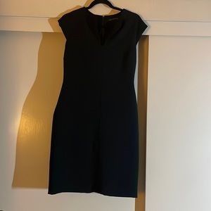 Zara black dress work dress size large